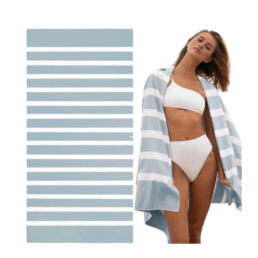 🔥Last One🔥Oversized Microfiber Beach Towel With Bag